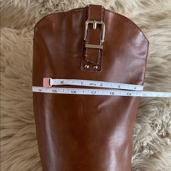 Brown Calf Height Riding Boots - Picture 8 of 9